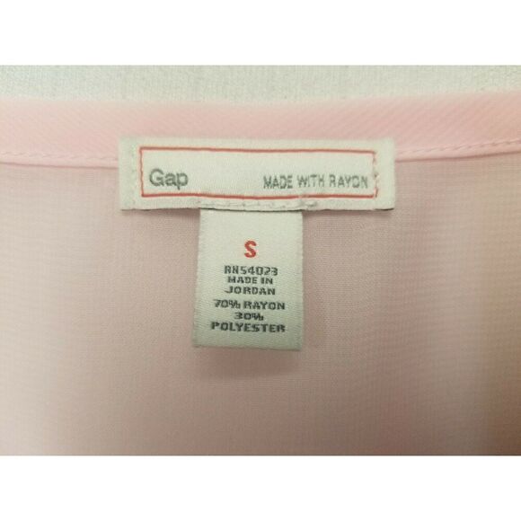 Gap Long sleeves T-Shirt Size S Color Pink - Picture 5 of 6